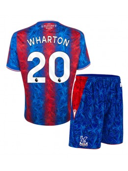 Crystal Palace Adam Wharton #20 Replika Hemmakläder Barn 2024-25 Kortärmad (+ byxor)
